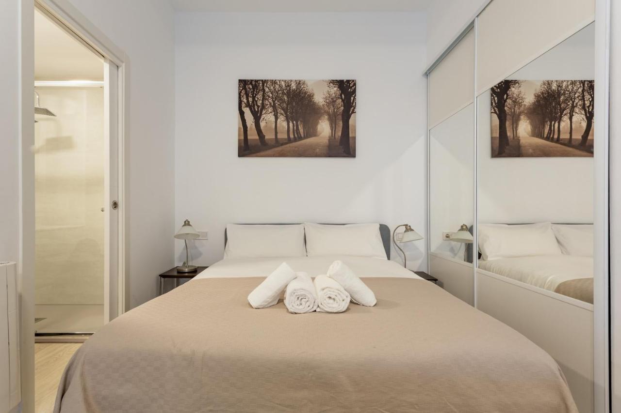 1 Bedroom 1 Bathroom Furnished - Av De America - Studio - Mintystay Madrid Exteriör bild